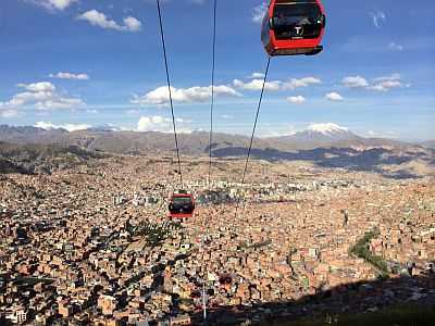 Cable car La Paz - El Alto