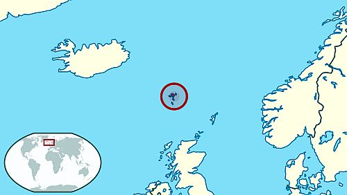 Map - Faroe Islands