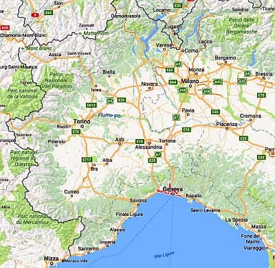 Genoa, where it's located