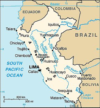 Map - Peru
