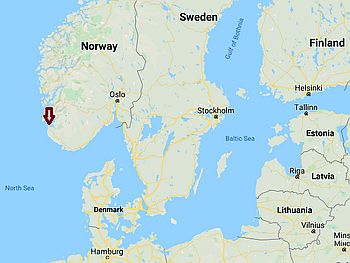 Stavanger, where it's located
