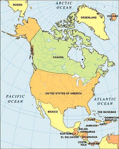 north american countries