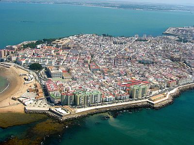 Cádiz from above