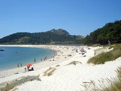 Cies Islands, beach