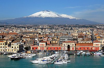 Etna as seen from Catania