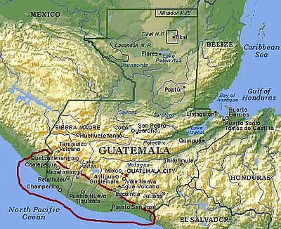 Guatemala, south