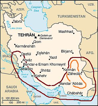 Climate of southern Iran