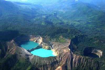 Lakes of Kelimutu volcano