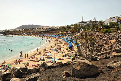 Beach in Lanzarote