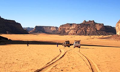 Libyan desert