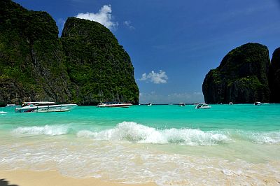 The Beach, Maya Bay, Phi Phi Leh island