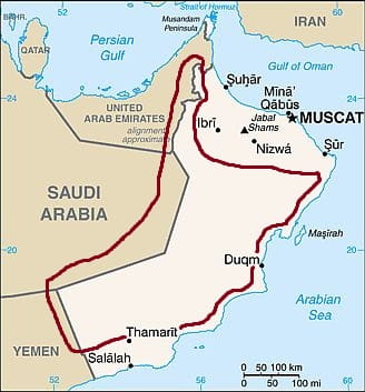 Muscat Climate Chart