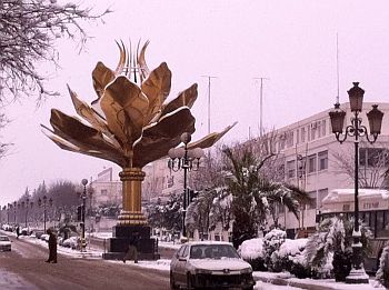 Snow in Setif