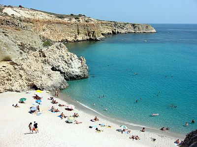 Tsigrado beach, Milos