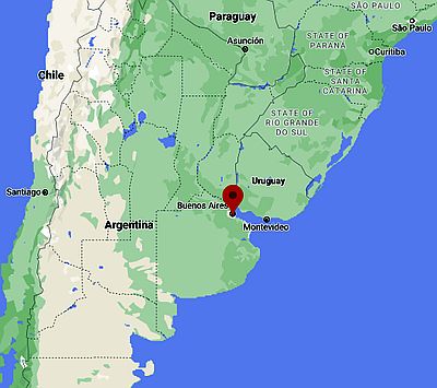 Buenos Aires, where it's located