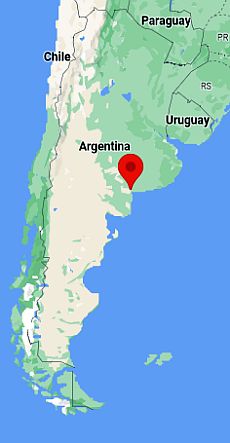 Bahia Blanca, where it is located