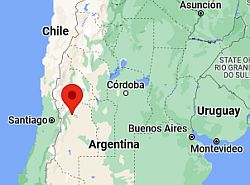 Mendoza, where is located