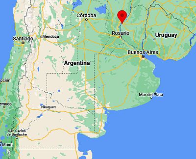Parana, where it is located
