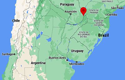 Puerto Iguazu, where it is located