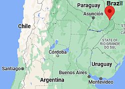 Puerto Iguazu, where is located