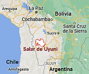 Salar de Uyuni, where is located