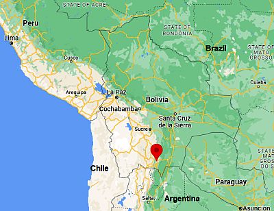 Tarija, where it is located