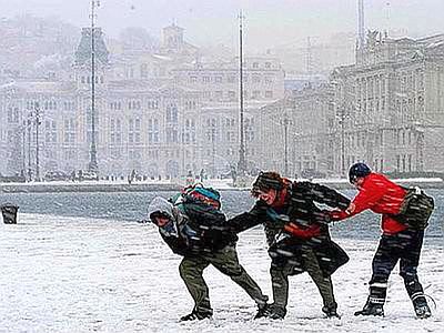 Bora in Trieste