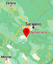 Bjelasnica, where is located