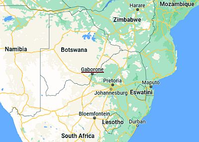 Gaborone, where it is located