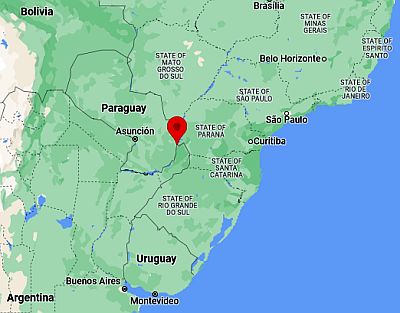 Foz Do Iguaçu, where it is located