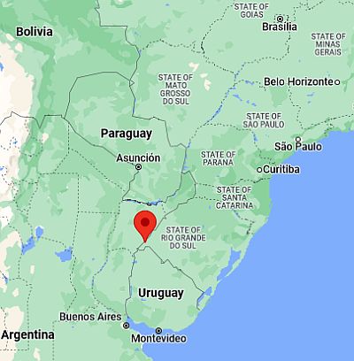 Uruguaiana, where it is located