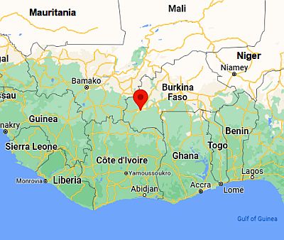 Bobo Dioulasso, where it is located