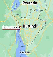 Bujumbura, where is located