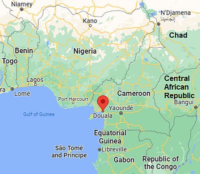 Douala, where it is located