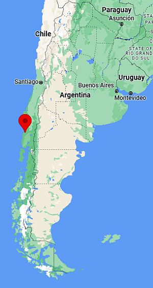 Valdivia, where it is located