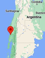 Valdivia, where is located