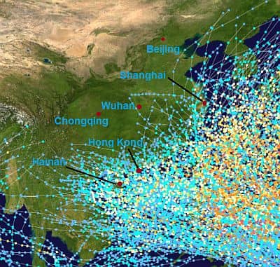 Typhons in China