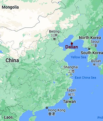 Dalian, where it is located