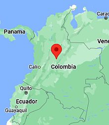 Bogota, where is located