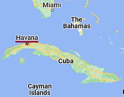 Havana, where is located