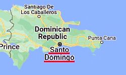Santo Domingo, where is located