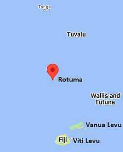 Rotuma, where is located