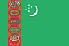 Flag - Turkmenistan