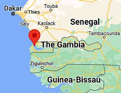 Banjul, where is located