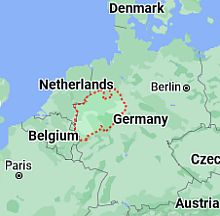North Rhine-Westphalia, where is located