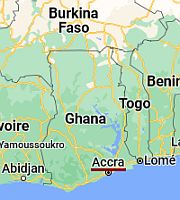 Accra, where is located