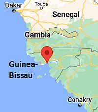 Bissau, where is located