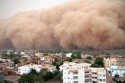 Haboob in Khartoum