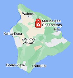 Mauna Kea, where is located