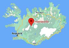 Hveravellir, where is located